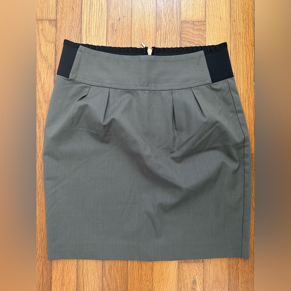 Express gray/taupe pencil skirt